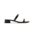 Sandali a punta squadrata neri con tacco 2,5 cm, Donna, SKU w042000368, Immagine 0